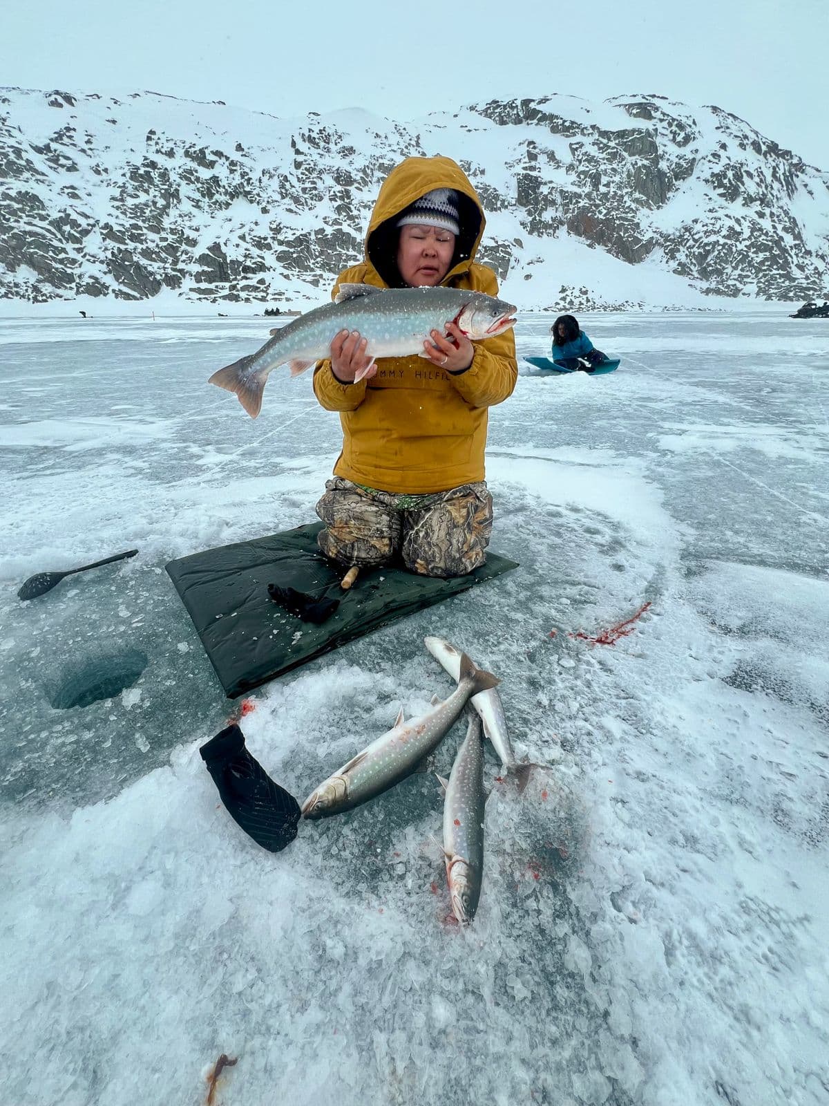 Ice fishing
